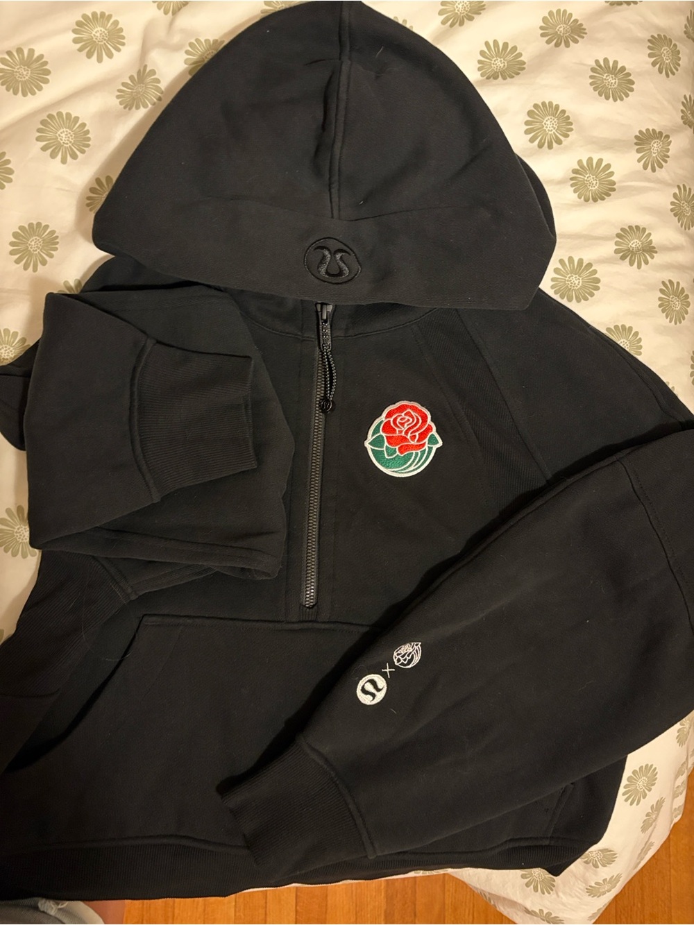 Lululemon Scuba Oversized Half-Zip Hoodie Black